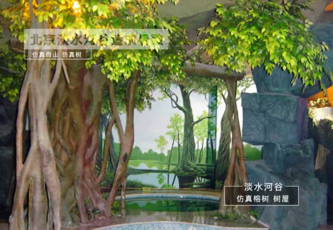 北京淡水河谷仿真樹在環(huán)境裝飾中的意義