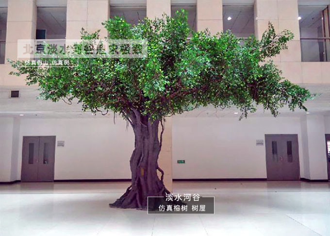 室內(nèi)仿真樹制作，塑造城市靈魂，傳遞正能