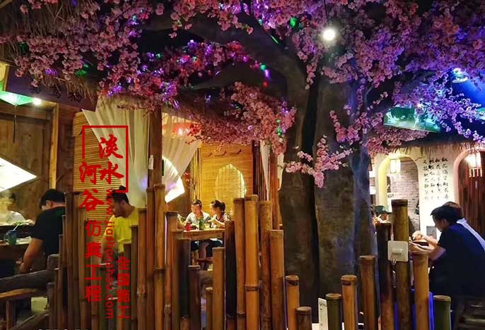 北京仿真梅花樹價格實(shí)惠到小的餐廳都可以制作了