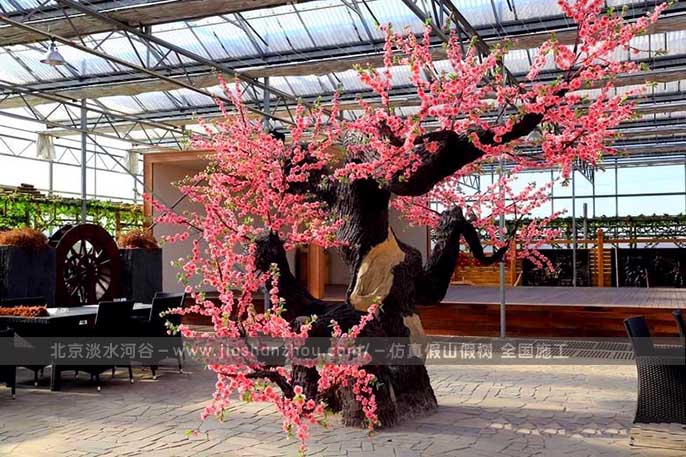 高級(jí)仿真桃花樹如何影響及在二十四山所處的位置