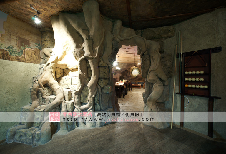吉安國泰大廈大型仿真樹工程項(xiàng)目安裝圓滿完工-北京圣園工程