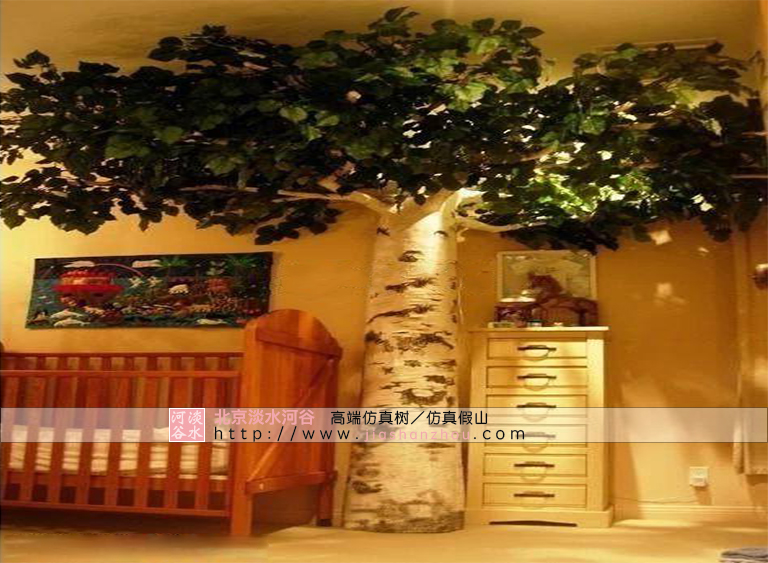 仿真樹在廣州四季酒店模擬制造的整個(gè)詳細(xì)過程圖
