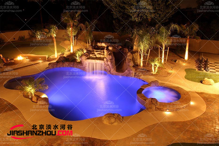 塑石假山在新加坡的設(shè)計(jì)案例是按照盤古七星酒店的樣板制作