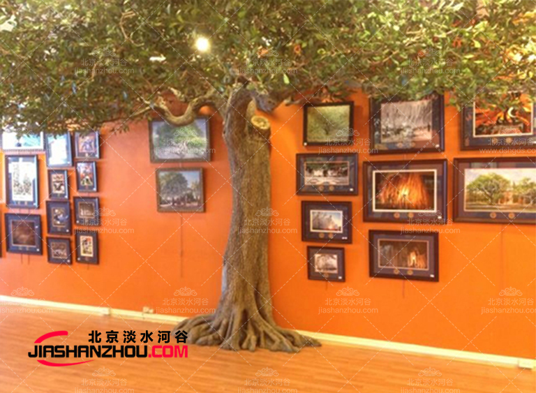 浙江兩岸咖啡廳仿真樹(shù)-常被運(yùn)用仿真樹(shù)葉形狀邊緣和葉脈圖文介紹
