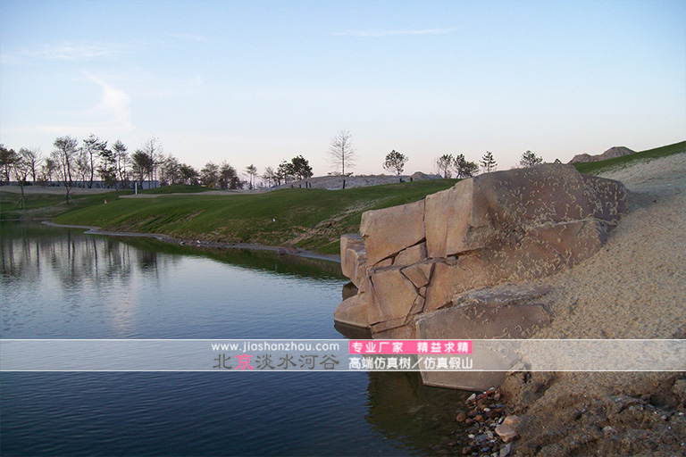 北京圣園工程把假山水池做到國(guó)外