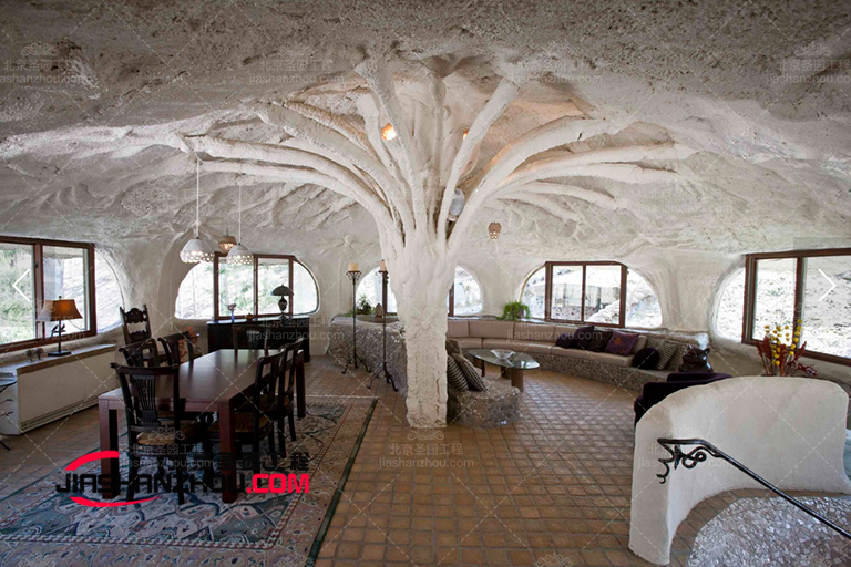 國外百年歷史傳承重慶人造鹽洞旅館室內(nèi)溶洞景觀設(shè)計(jì)