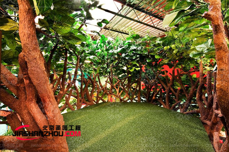 多種適合春季別墅花園的前廊仿真樹(shù)假樹(shù)植物景觀