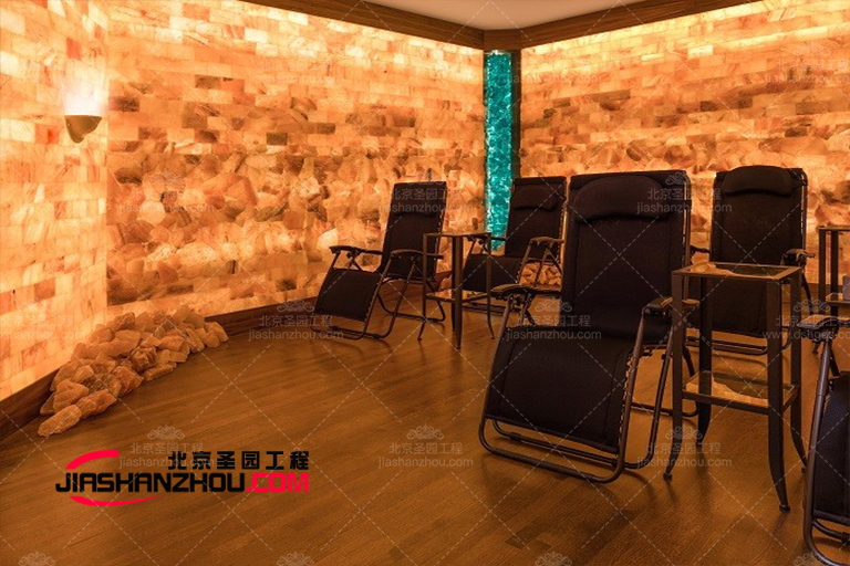 豪華仿真鹽洞汗蒸房從古代室內(nèi)設(shè)計(jì)風(fēng)格中汲取靈感