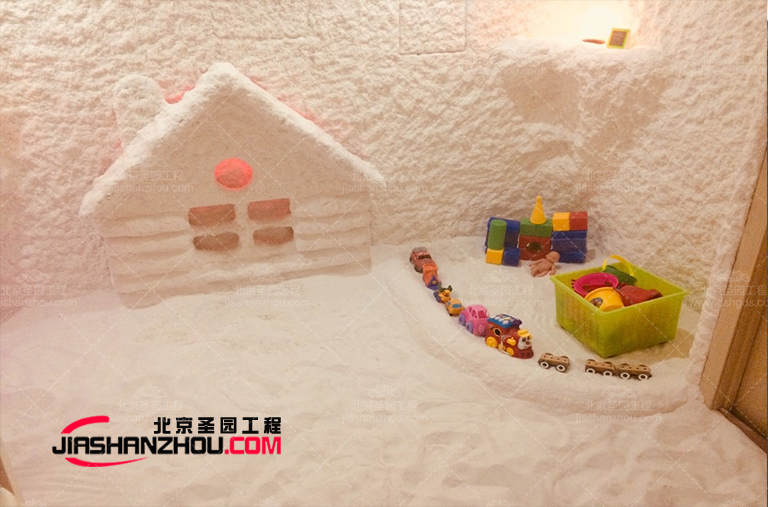 現(xiàn)代主題兒童主題仿真鹽洞汗蒸房充滿樂趣和年輕的氛圍