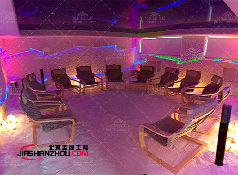 房創(chuàng)造一個具有凝聚力的仿真鹽洞SPA鹽療室內(nèi)設(shè)計