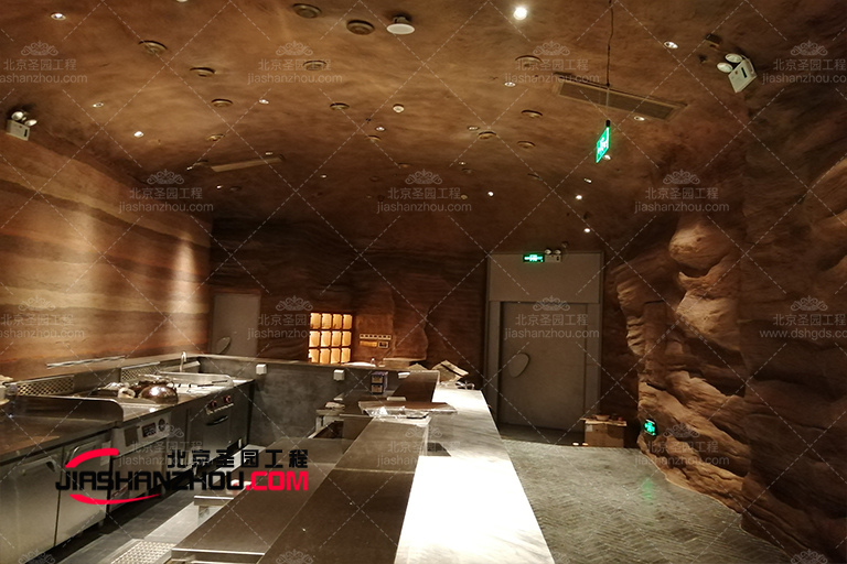 優(yōu)雅魅力的仿古巖洞茶餐廳制作設(shè)計(jì)元素以及制作原則