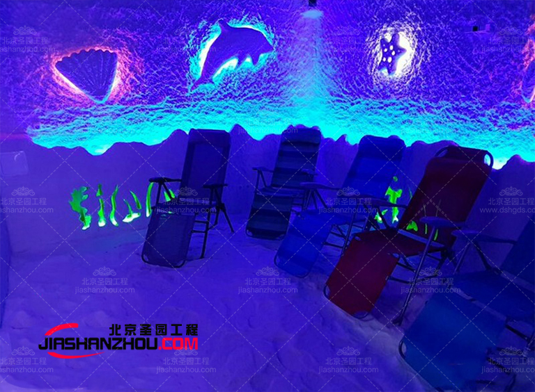 能“藏污納垢”的仿真洞穴主題鹽療別墅顏色布局是啥樣的？