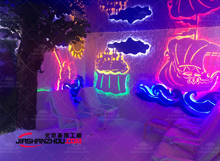 真實(shí)特極具美感的仿自然喜馬拉雅鹽療房經(jīng)典案例圖