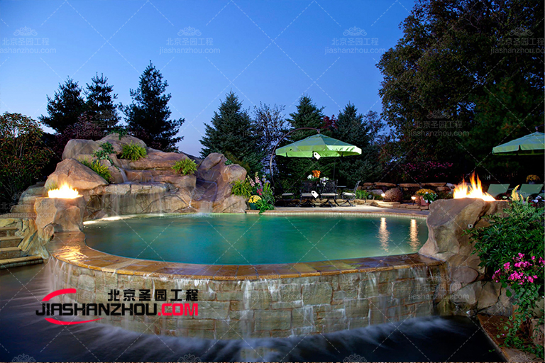 GRC塑石假山景觀其使用年限是多久 北京圣園專業(yè)解答