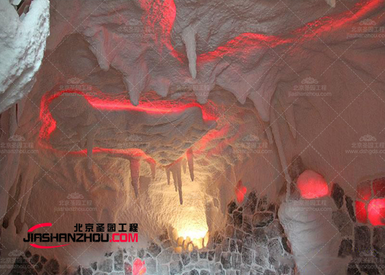 看圣園如何為云南大理怡悅仿真喜馬拉雅鹽洞創(chuàng)建室內(nèi)照明