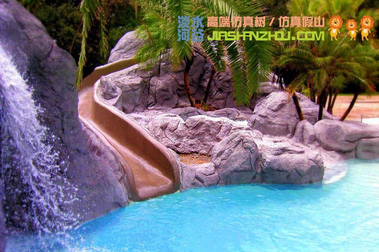 水泥假山這種藝術(shù)造型適合現(xiàn)代建筑成本更低應(yīng)用更廣泛