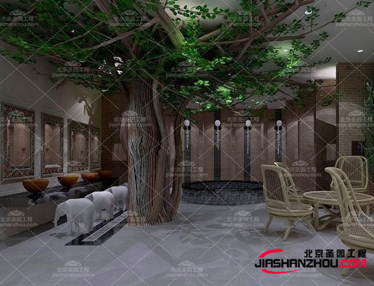 北京大型仿真樹裝飾景觀藝術(shù)精神的作用到底有哪些呢