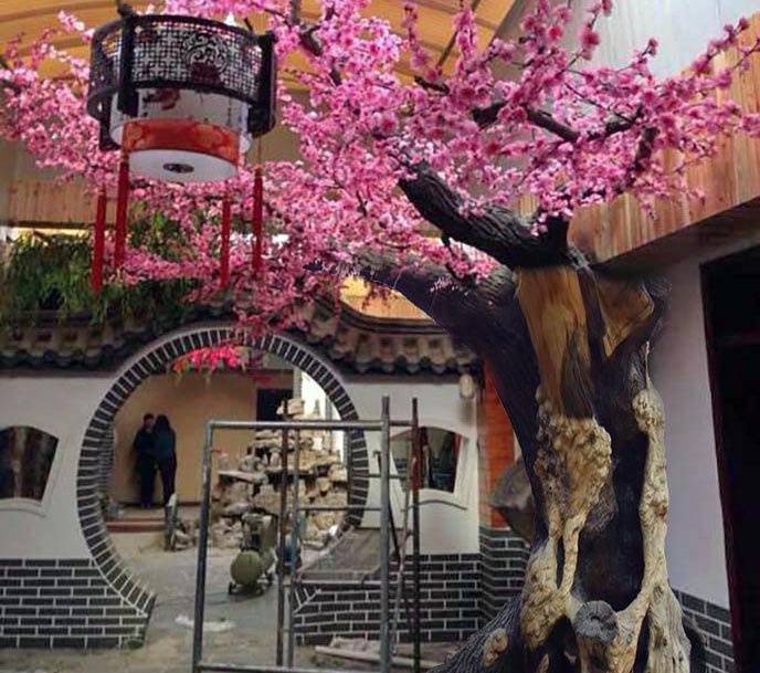 仿真桃花樹(shù)