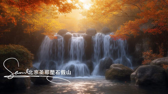 16x9_瀑布由大小不一的巖石堆疊而成_水流從上層巖石傾瀉至下層_形成優(yōu)美 (1).png