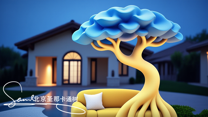 卡通仿真樹