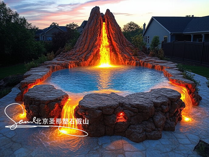 4x3_一個極具特色的戶外溫泉池_其外觀設計成類似火山的造型_池邊模擬出.png