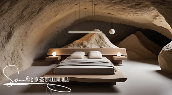 jimeng-2025-06-19-2775-這是一間極具特色的臥室，融合了自然與奇幻元素。采用了一種類似洞穴風格與自然景觀結(jié)....jpeg