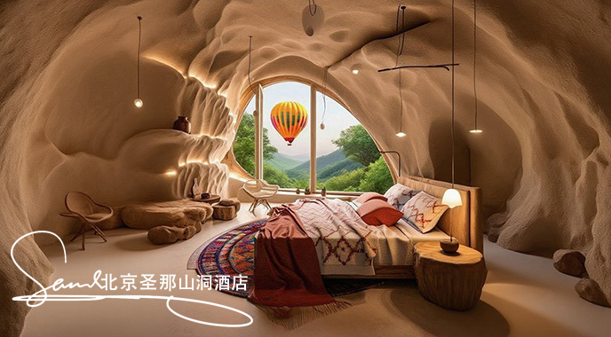 jimeng-2025-06-19-8408-這是一間極具特色的臥室，融合了自然與奇幻元素。采用了一種類(lèi)似洞穴風(fēng)格與自然景觀結(jié)....jpeg