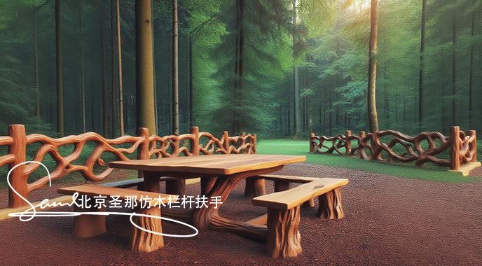 jimeng-2025-06-25-8477-正在施工制作的旅游區(qū)樓梯室外安全圍欄設(shè)計制作過程，美工正在施工制作，先用鋼筋焊接....jpeg
