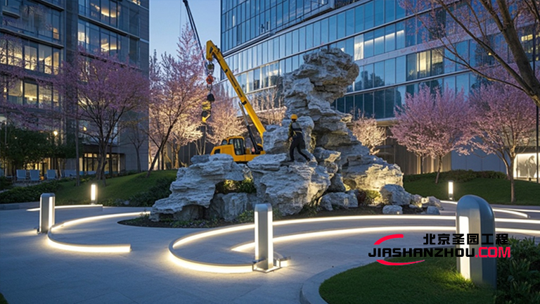 水泥假山.jpg 水泥假山